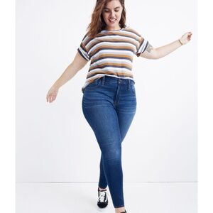 MADEWELL |  Roadtripper Denim Skinny Jeans in Jansen Wash Sz. 26